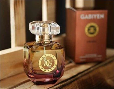 Parfym metall nickel klistermärke