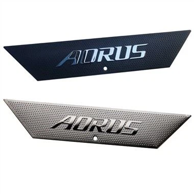 Metalletikettklistermärke