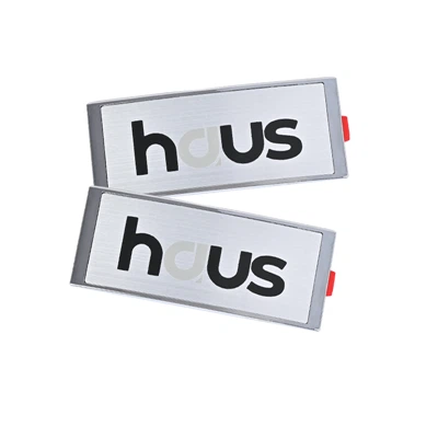 Aluminiummetalllogotyp