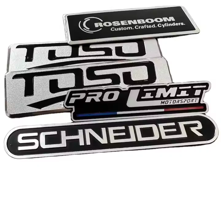 Stainless Steel Nameplates Label Logo Sticker